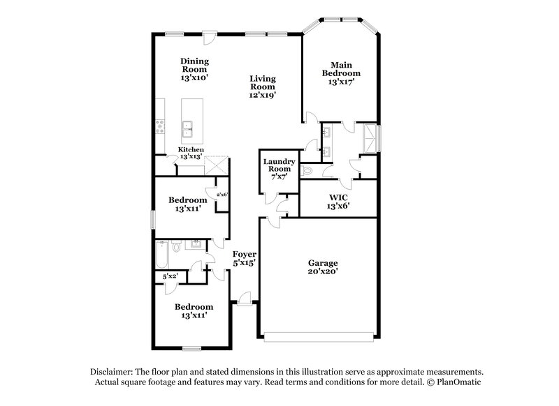 1,905/Mo, 512 Shelton Pass Cibolo, TX 78108 Floorplan View