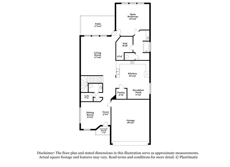 2,210/Mo, 14011 Bella Donna San Antonio, TX 78253 Floor Plan View