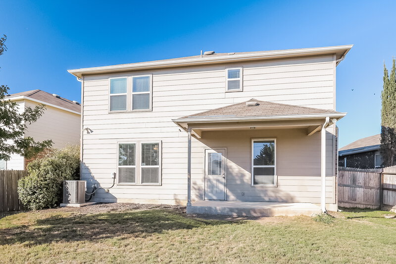 2,145/Mo, 11910 Silent Cyn San Antonio, TX 78254 Rear View