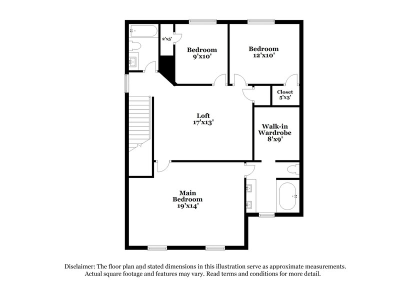 1,555/Mo, 223 Mallow Grv San Antonio, TX 78253 Floor Plan View 2