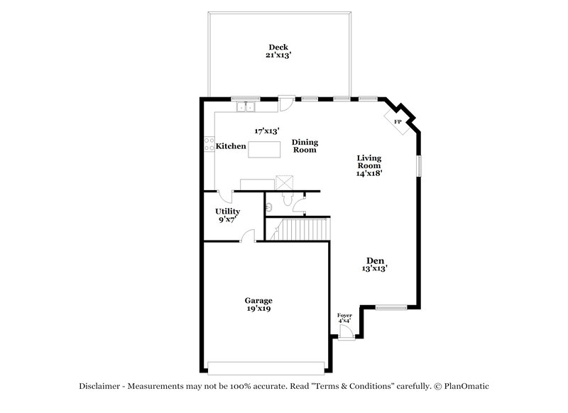 2,025/Mo, 24619 Magnolia Fls San Antonio, TX 78261 Floor Plan View