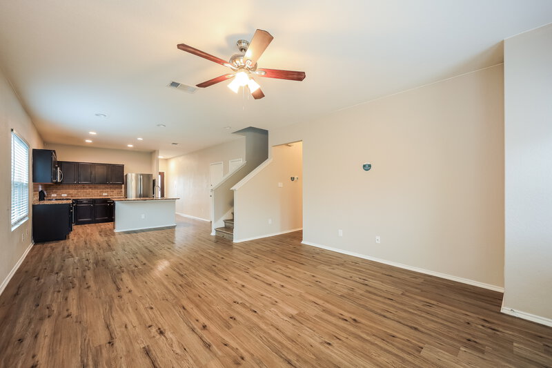 1,910/Mo, 2210 Marbach Woods San Antonio, TX 78245 Living Room View 2