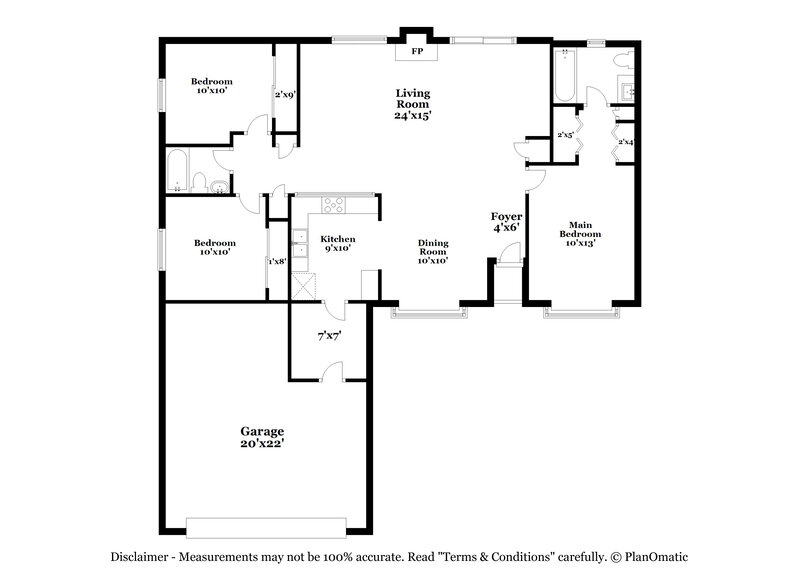 1,870/Mo, 6519 Ridge Peak Dr San Antonio, TX 78233 Floor Plan View