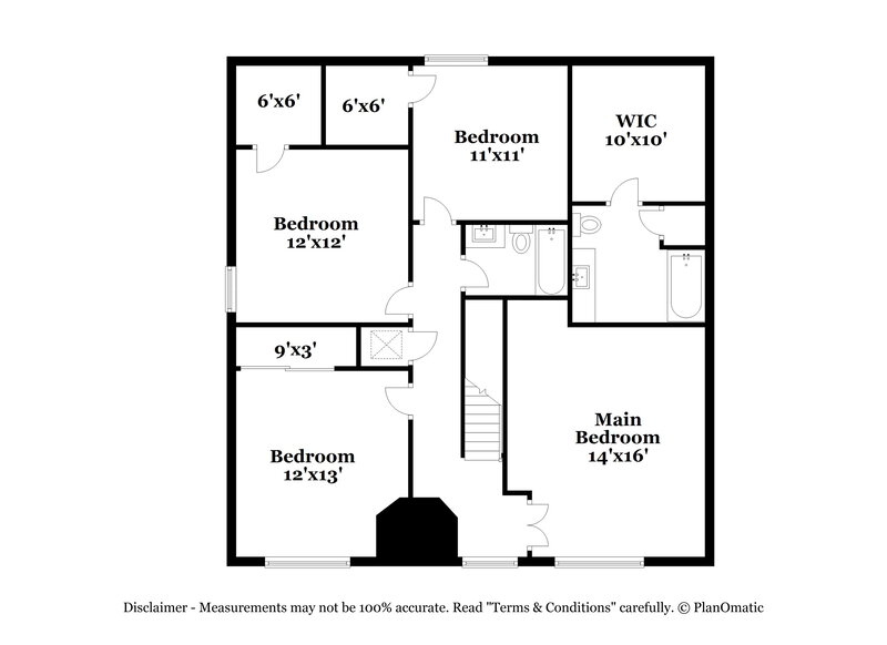 2,065/Mo, 5015 Brazoswood San Antonio, TX 78244 Floor Plan View