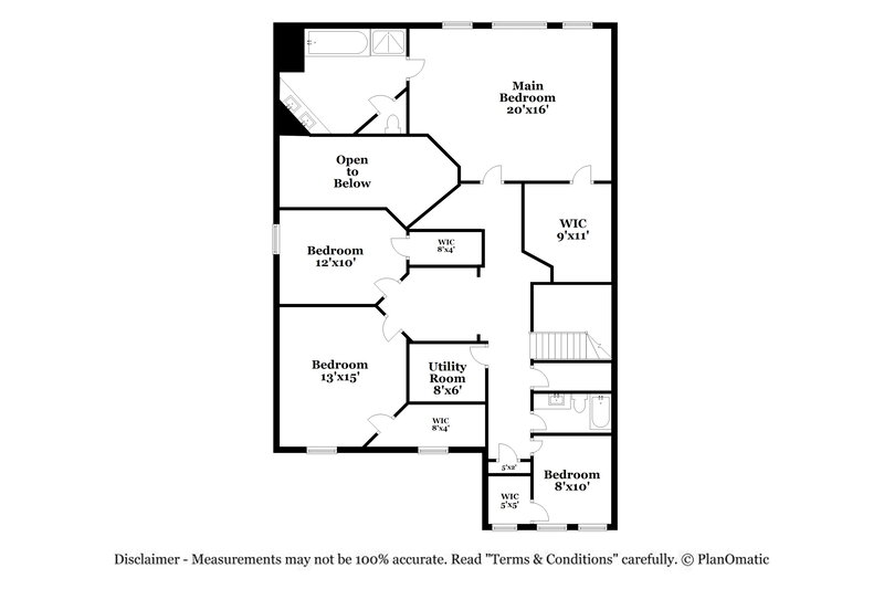 2,415/Mo, 8727 Sarasota Woods San Antonio, TX 78250 Floor Plan View 2
