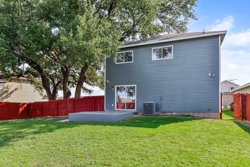 1,820/Mo, 12307 Java Wood San Antonio, TX 78254 Rear View