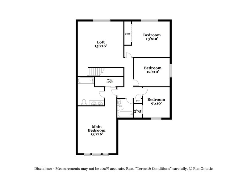 1,695/Mo, 8014 Icicle Trl San Antonio, TX 78254 Floor Plan View