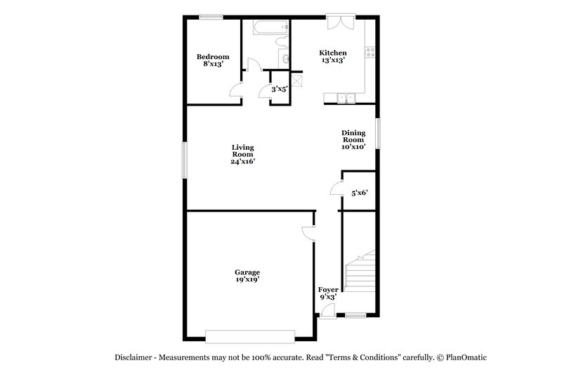 1,905/Mo, 9418 Juniper Spring San Antonio, TX 78254 Floor Plan View