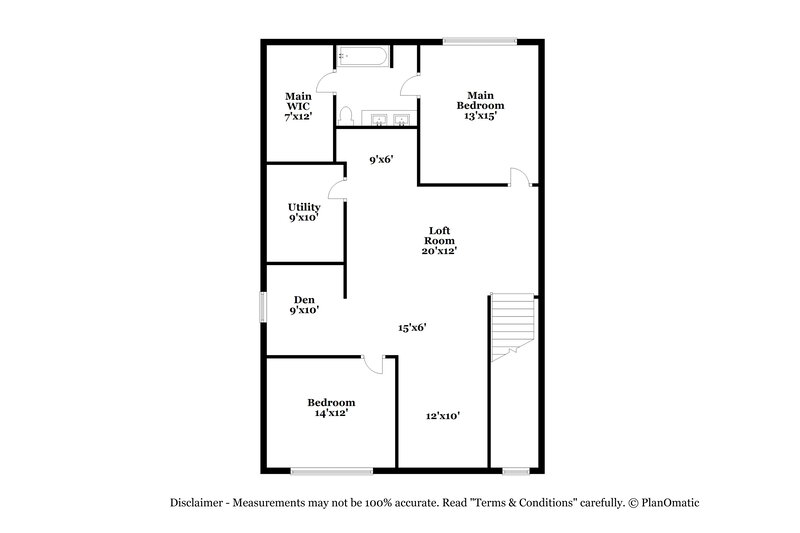 1,905/Mo, 9418 Juniper Spring San Antonio, TX 78254 Floor Plan View 2