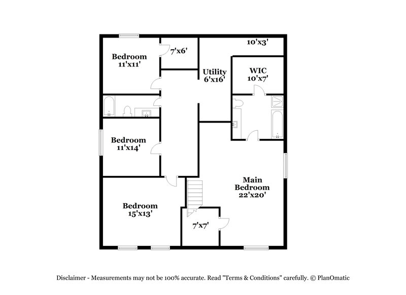 2,105/Mo, 8439 Silver Brush San Antonio, TX 78254 Floor Plan View 2