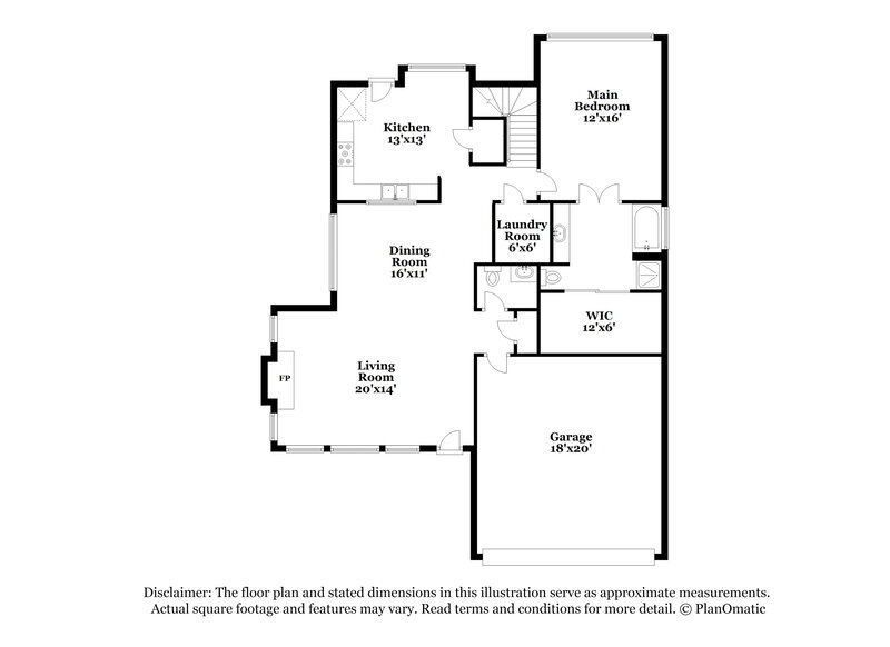 2,410/Mo, 15315 Spring Cv San Antonio, TX 78247 Floor Plan View