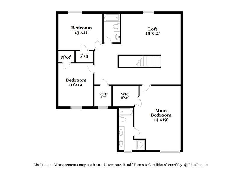 1,840/Mo, 11210 Bold Forbes San Antonio, TX 78245 Floor Plan View 2