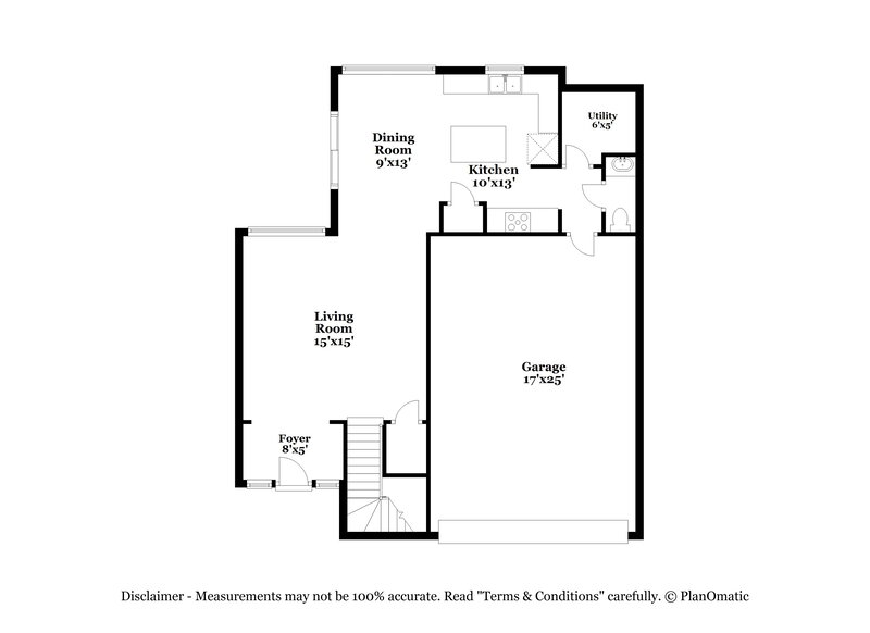 1,925/Mo, 8211 Maloy Mnr San Antonio, TX 78250 Floor Plan View