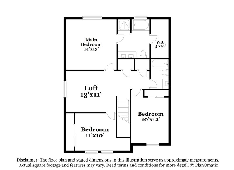 1,695/Mo, 207 Cedron Chase San Antonio, TX 78253 Floor Plan View 2