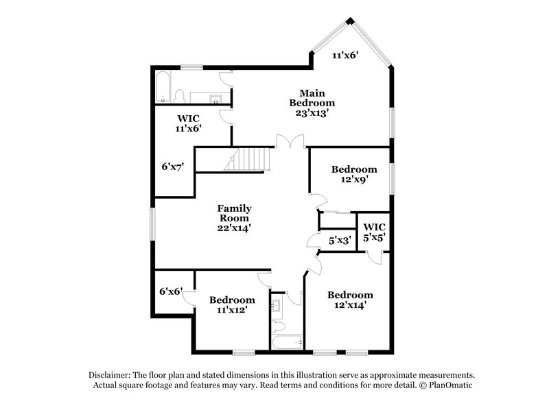 1,810/Mo, 10427 Overland Crk San Antonio, TX 78245 Floor Plan View 2