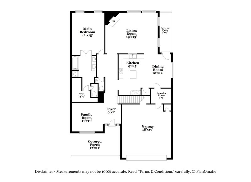2,435/Mo, 121 Yeager Cir Cibolo, TX 78108 Floor Plan View