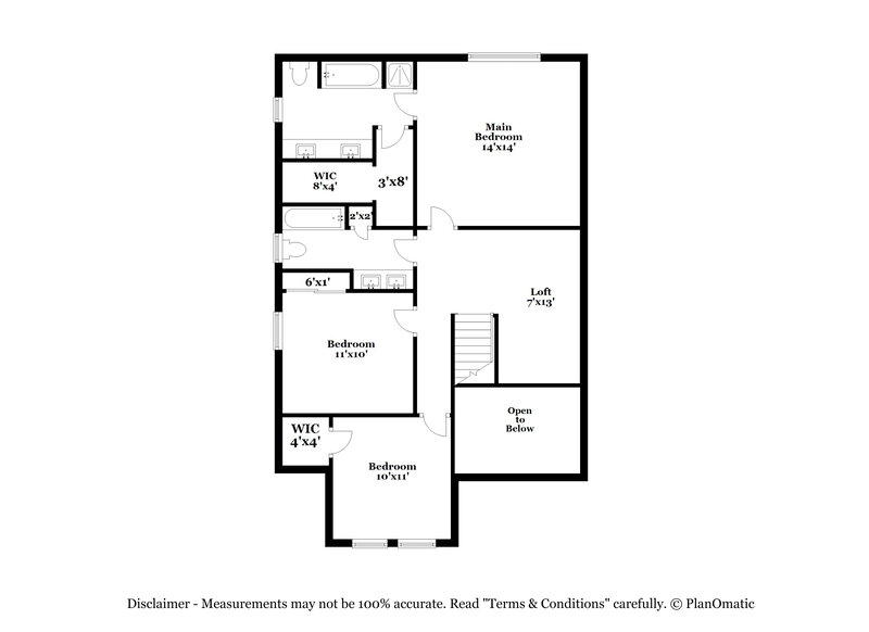1,850/Mo, 12406 Jacobs Pond San Antonio, TX 78253 Floor Plan View