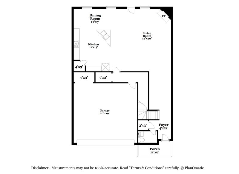1,850/Mo, 12406 Jacobs Pond San Antonio, TX 78253 Floor Plan View 2
