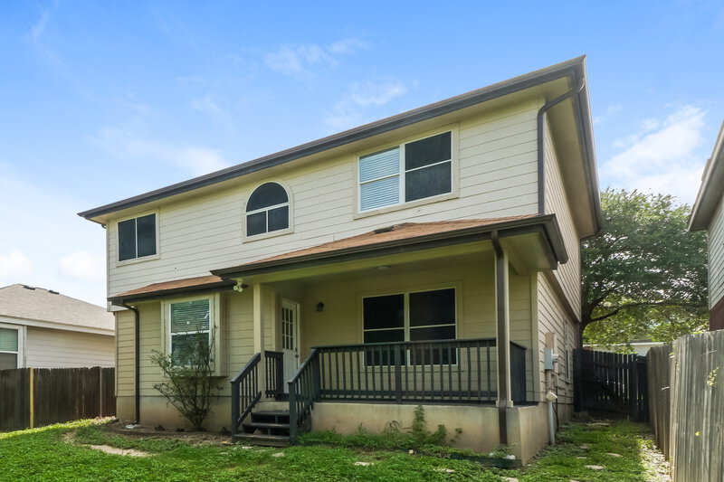 1,770/Mo, 607 Limestone Flt San Antonio, TX 78251 Rear View