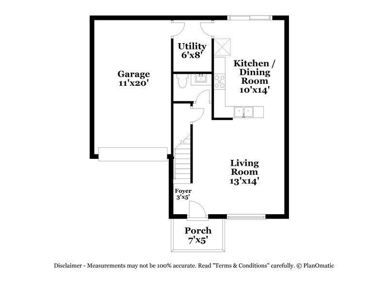 1,785/Mo, 8910 Kenton Ct San Antonio, TX 78240 Floor Plan View