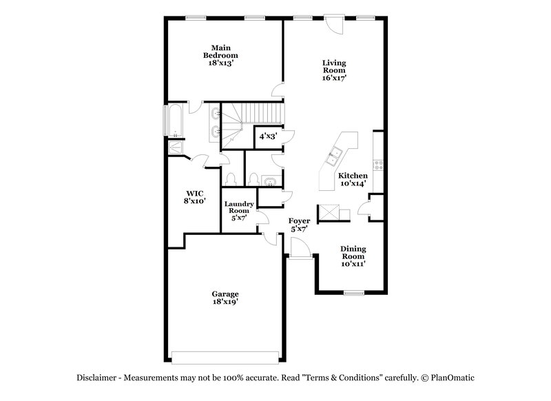 1,980/Mo, 3903 Goliad Frd San Antonio, TX 78222 Floorplan View