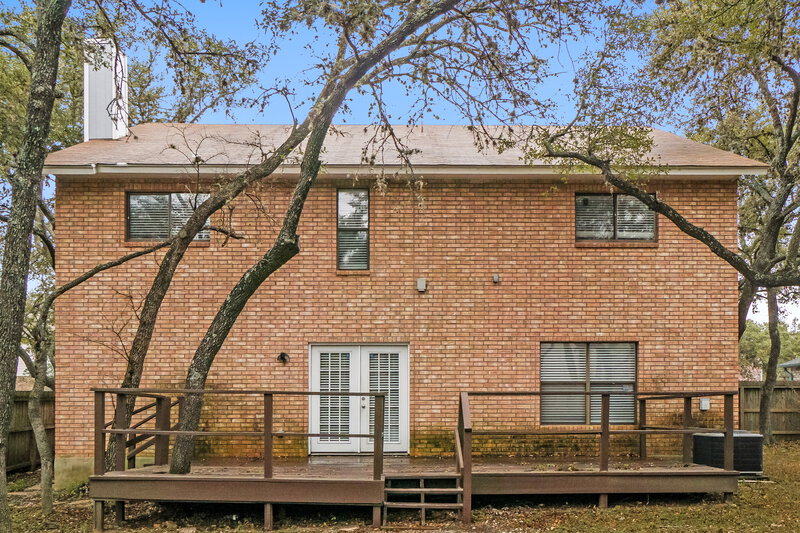 1,935/Mo, 7818 Benbrook San Antonio, TX 78250 Rear View 2