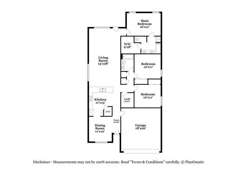1,915/Mo, 10231 Barbeque Bay Converse, TX 78109 Floor Plan View
