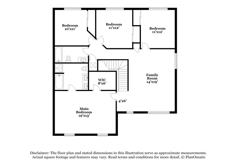 1,730/Mo, 1308 Creek Knl San Antonio, TX 78253 Floor Plan View 2