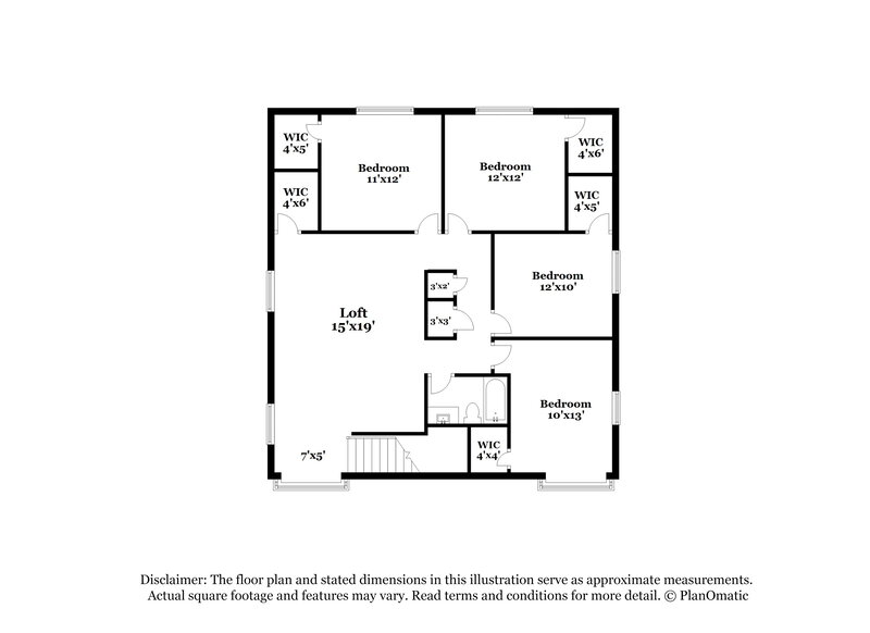 2,410/Mo, 8919 Laguna Rio San Antonio, TX 78251 Floor Plan View 2