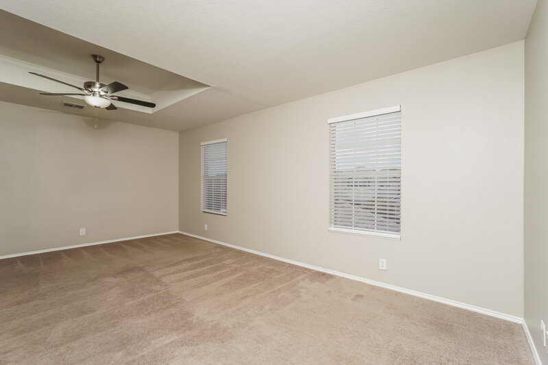 1,940/Mo, 25322 Longbranch Run San Antonio, TX 78261 Main Bedroom View