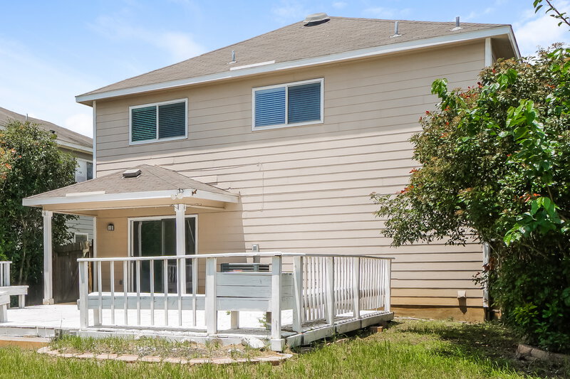 1,940/Mo, 25322 Longbranch Run San Antonio, TX 78261 Rear View