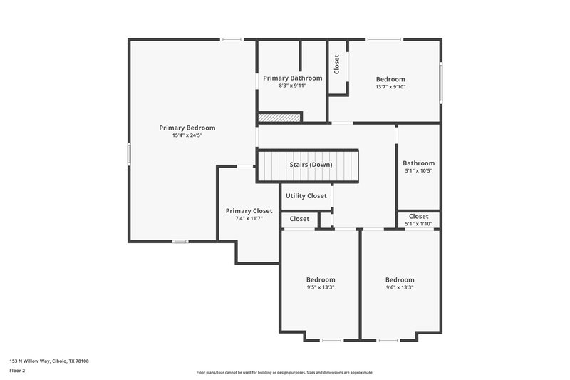 1,840/Mo, 153 N Willow Way Cibolo, TX 78108 Floor Plan View 2