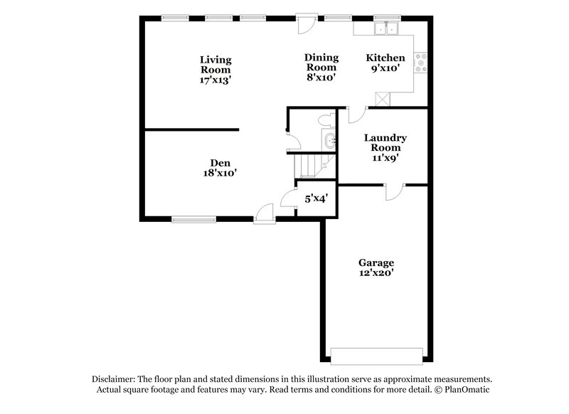 1,745/Mo, 7935 Meadow Wind San Antonio, TX 78227 Floor Plan View 2