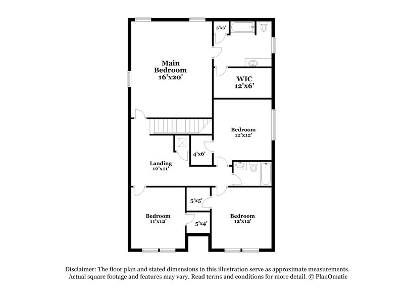 2,500/Mo, 718 Absolon Farm San Antonio, TX 78228 Floorplan View