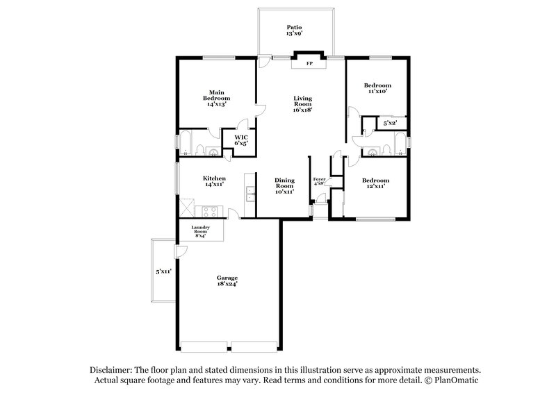 0/Mo, 14139 Cradlewood St San Antonio, TX 78233 Floor Plan View