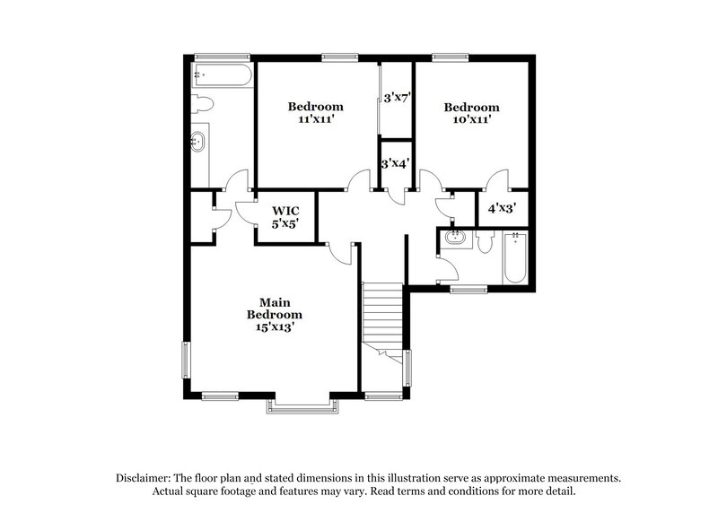 2,250/Mo, 7858 Hedrick Farm San Antonio, TX 78239 Floor Plan View
