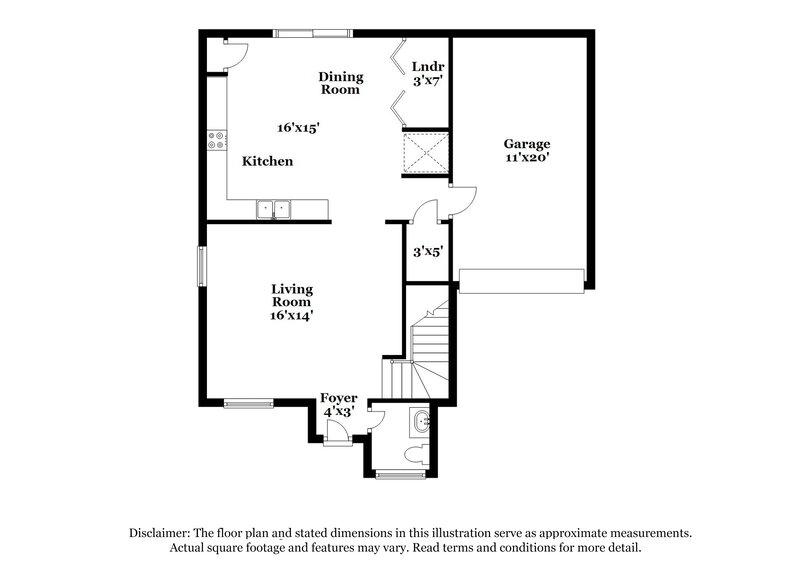 1,555/Mo, 7858 Hedrick Farm San Antonio, TX 78239 Floorplan View 2