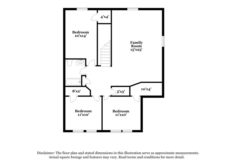 2,510/Mo, 3634 Candleglenn Dr San Antonio, TX 78244 Floor Plan View