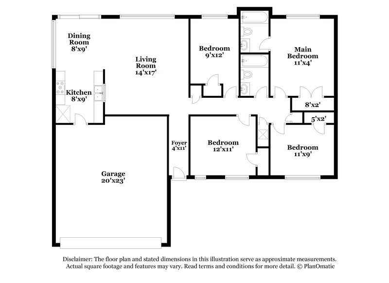 1,465/Mo, 1030 Honeytree Ln San Antonio, TX 78245 Floor Plan View