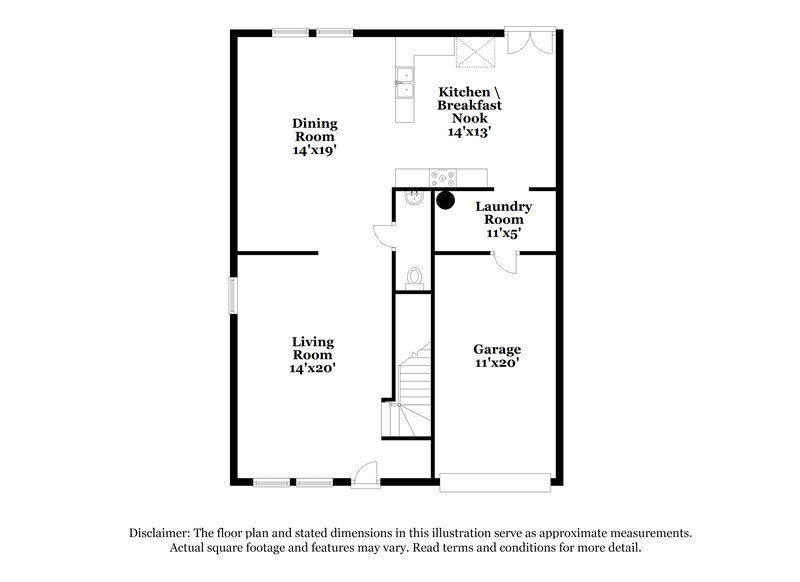 1,455/Mo, 3711 Amber Gap San Antonio, TX 78245 Floor Plan View