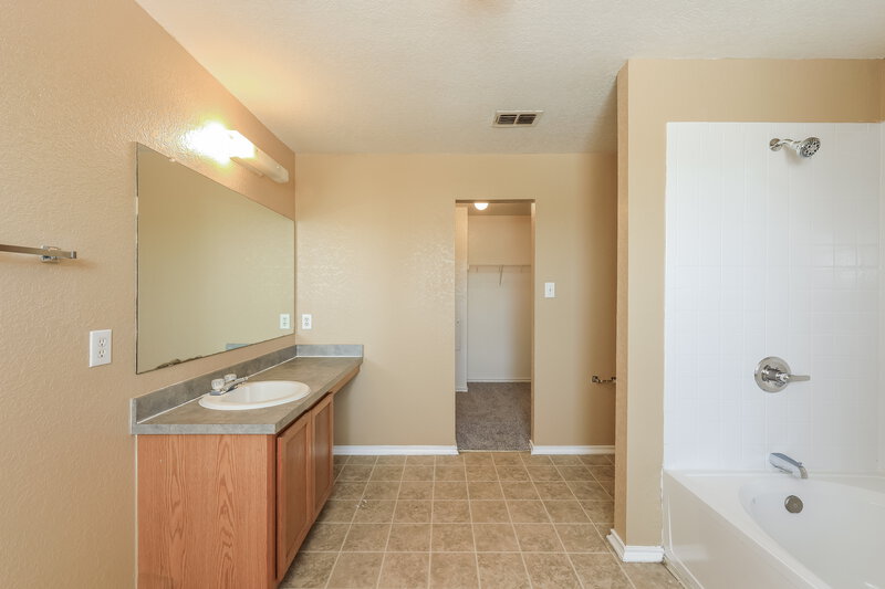 1,455/Mo, 3711 Amber Gap San Antonio, TX 78245 Main Bathroom View