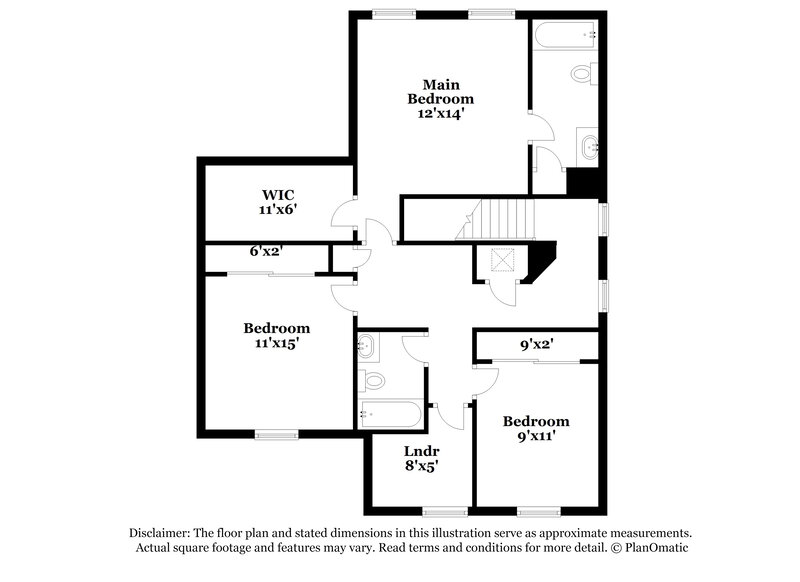 1,395/Mo, 8122 Braes Run San Antonio, TX 78254 Floor Plan View 2