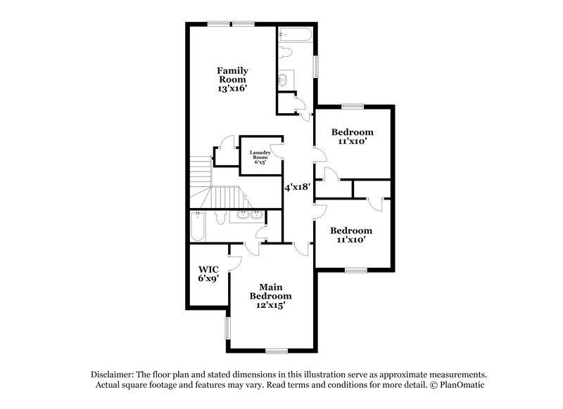 1,750/Mo, 6734 Benke Farm San Antonio, TX 78239 Floor Plan View