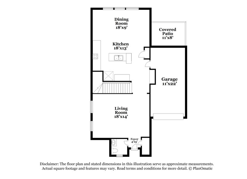 1,750/Mo, 6734 Benke Farm San Antonio, TX 78239 Floor Plan View 2