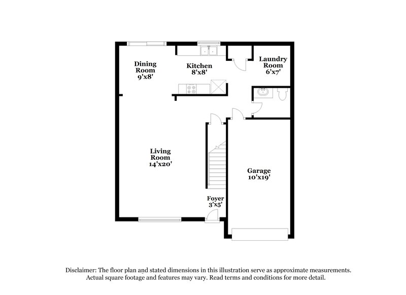 1,950/Mo, 3660 Candlehill San Antonio, TX 78244 Floor Plan View 2