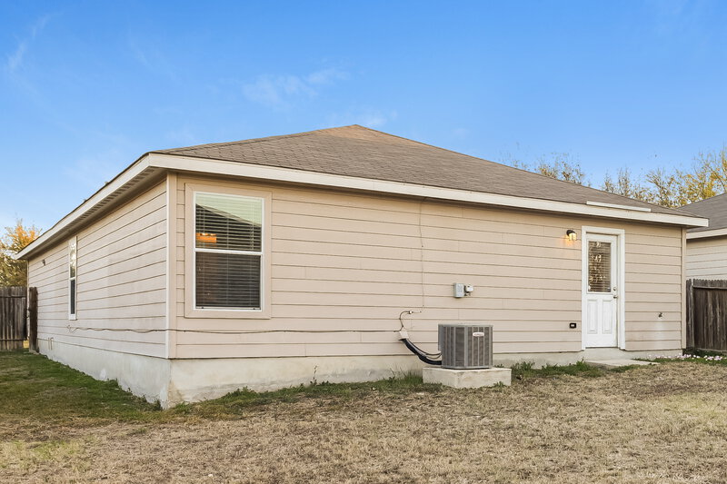 1,610/Mo, 11318 Quiet Canyon San Antonio, TX 78252 Rear View 2