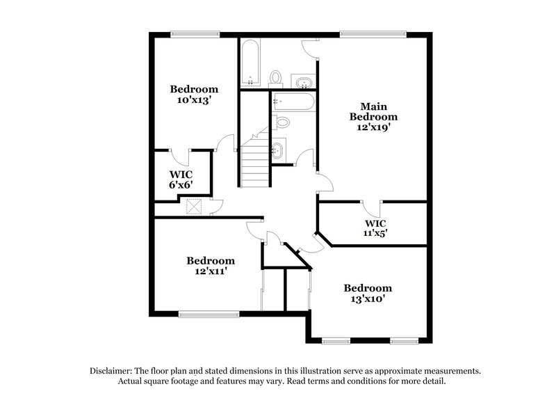 1,650/Mo, 3191 Beacon Fld San Antonio, TX 78245 Floorplan View 2