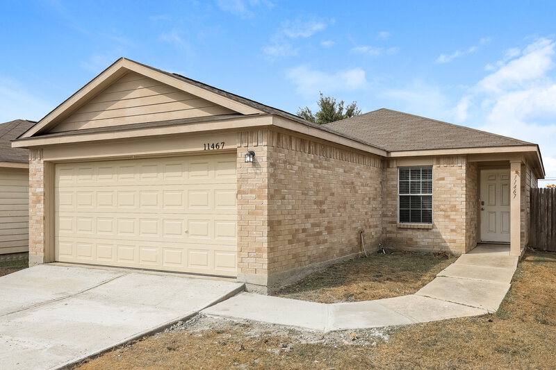 1,370/Mo, 11467 Coral Canyon San Antonio, TX 78252 Front View