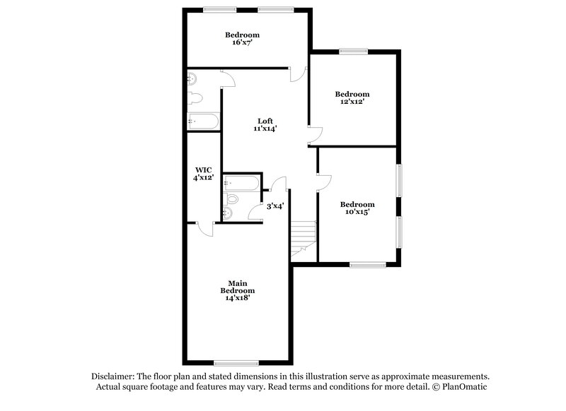 2,015/Mo, 2118 Skull Valley Dr San Antonio, TX 78245 Floor Plan View