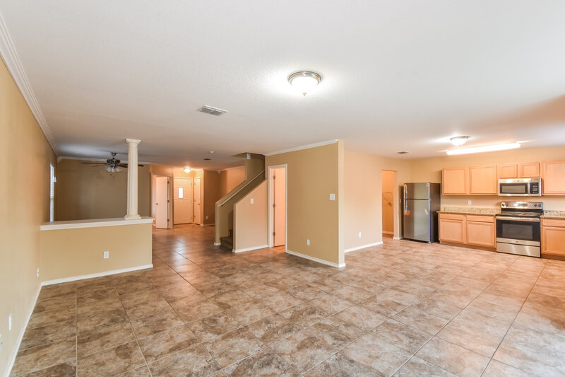 1,965/Mo, 7719 Arabian Creek San Antonio, TX 78244 Living Room View 2